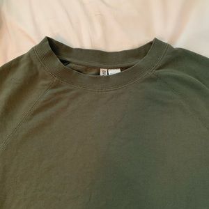Army Green H&M Crewneck